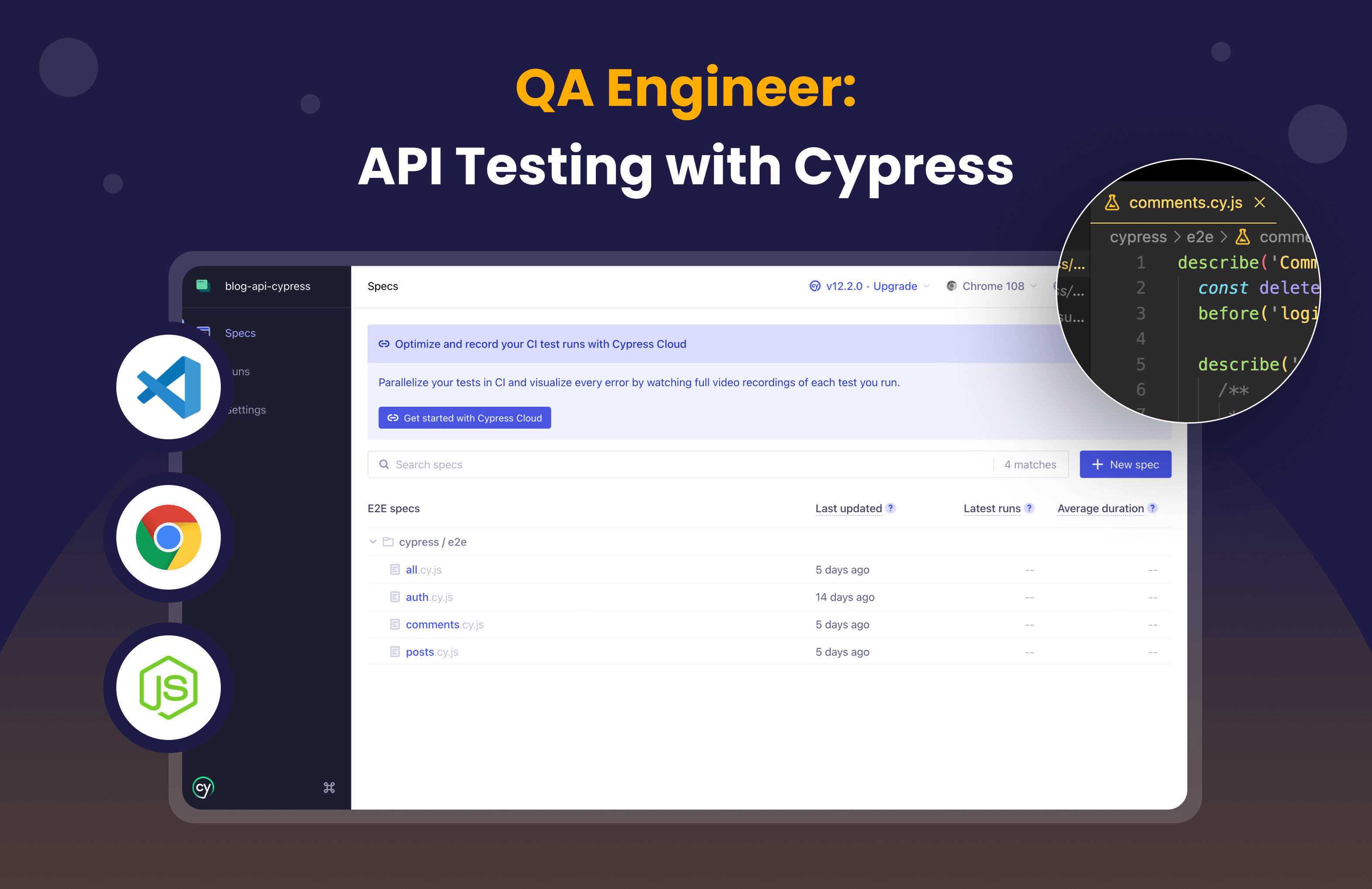 Kelas QA Engineer: API Testing with Cypress di BuildWith Angga